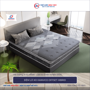 Đệm lò xo Hanvico OFFSET HIBRID